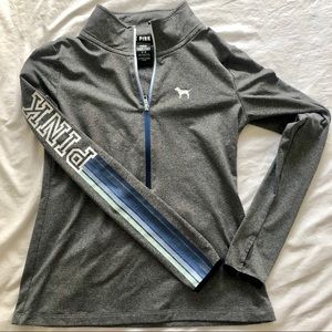 PINK by Victoria Secret Half Zip Pullover
